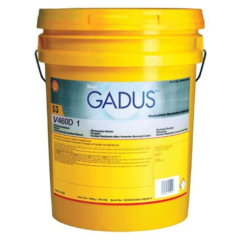 Shell Gadus S3 V460d 1 Grease 35 Lb Pail Comolube