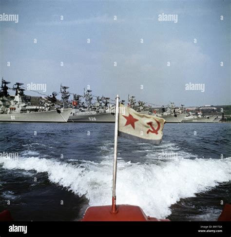 The Soviet Navy warships Stock Photo - Alamy