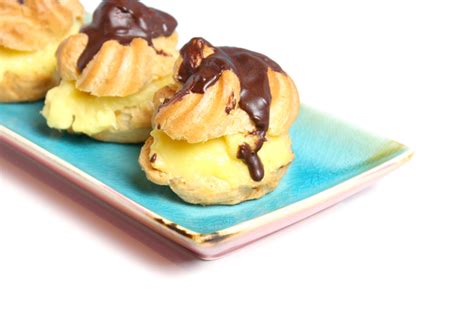 Receta De Profiteroles De Crema Con Salsa De Chocolate