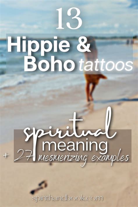 13 Hippie And Boho Tattoo Ideas 27 Mesmerizing Examples Youll Love