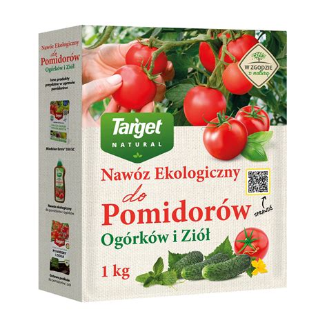 Nawóz ekologiczny do pomidorów ogórków i ziół Target 1 kg Sklep