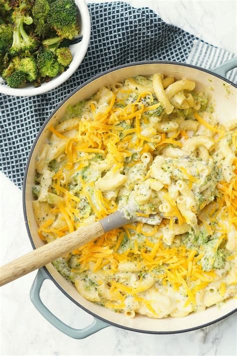 Roasted Broccoli Macaroni And Cheese