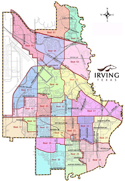 Irving Tx Zip Code Map – Map Vector