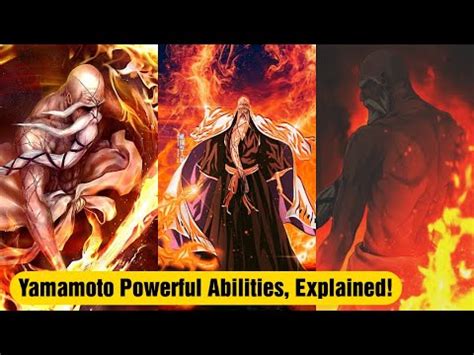 Yamamoto Genryuusai S Powerful Abilities Explained Bleach Youtube