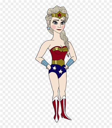 Elsa As Wonder Woman By Renthegodofhumor Elsa Wonder Woman Free