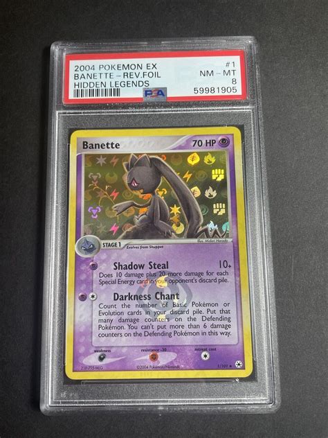 Banette Holo Hidden Legends Psa Pok Mon Card Ebay