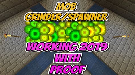 Working How To Make A Mob Grinder Spawner In Minecraft 2019 YouTube