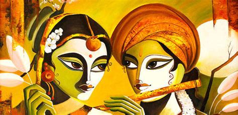 Radha Krishna Oil Painting Size: 2-3 Feet at Best Price in Lucknow ...