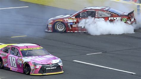 NASCAR America: Who's at fault for awkward pit collision? (VIDEO) - NBC ...