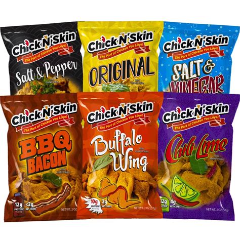 Fried Chicken Skins Variety Pack Count Low Carb High Etsy