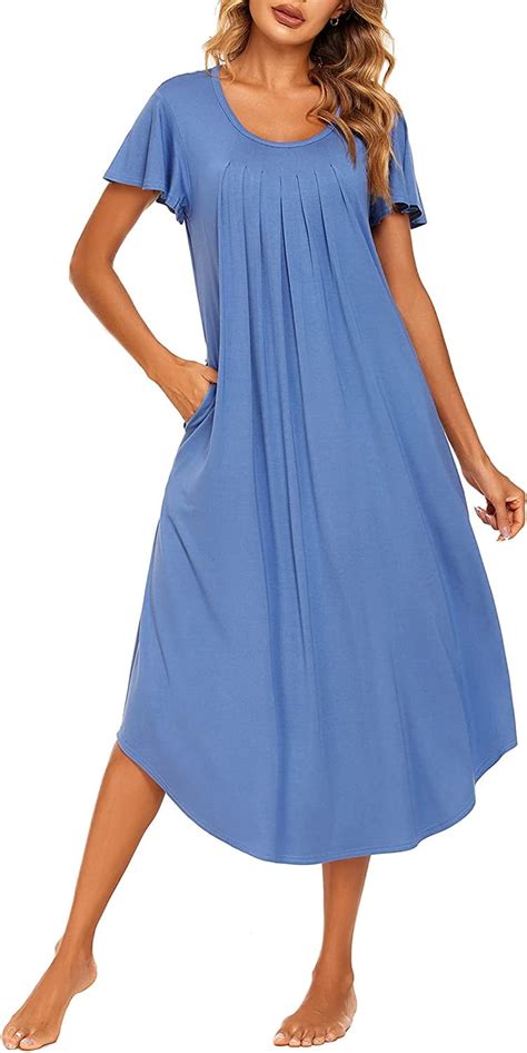 Find New Online Shopping Lowest Prices Around Ekouaer Nightgown Womens