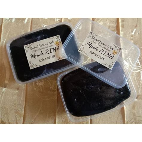 Jual Dodol Betawi Asli Ketan Hitam Kg Shopee Indonesia