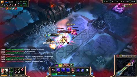 Duelo Entre Chetoo Y Ferhol League Of Legends Aram Pantheon Vs Xin