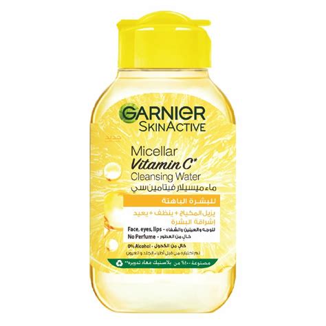 Garnier Eau Micellaire Nettoyante Démaquillante Vitamine C 100ml