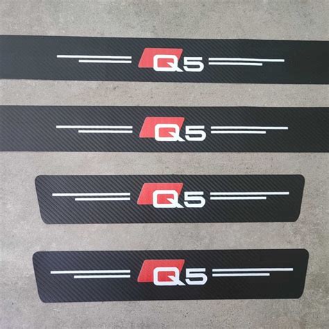 Carbon Car Door Sill Sticker Etsy