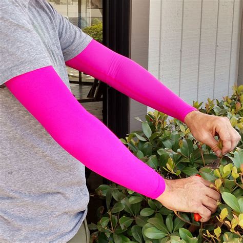 Pink Full Arm Sleeves For Fragile Skin Made In Usa Skin Guards