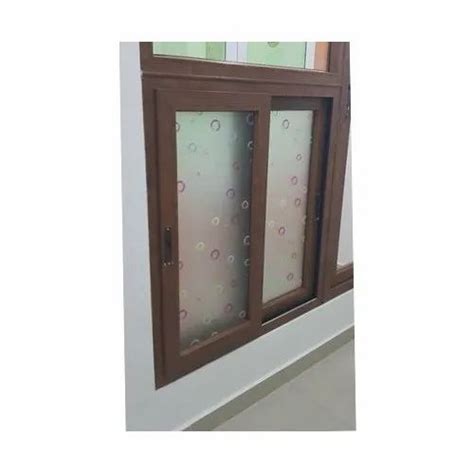 Brown Upvc Sliding Window For Home Hotel And Office At Rs Square