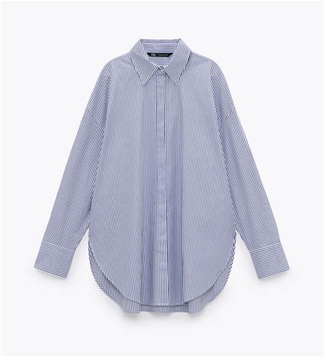 Camisa Rayas Azules Mujer Zara Atelier Yuwa Ciao Jp