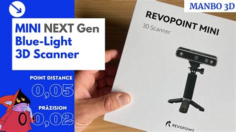 Revopoint Mini 3d Scanner Der Nächsten Generation Youtube