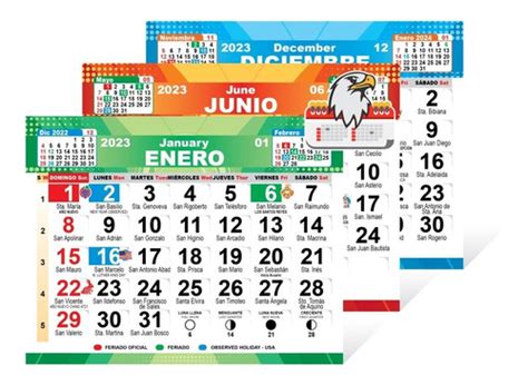 Plantilla Para Imprimir Calendario Mensual Santoral Meses Sin