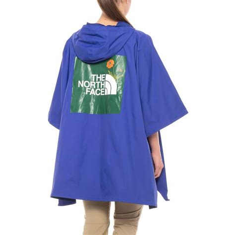 ノースフェイス レディース レインポンチョ 防水ジャケット 雨具 カッパ コラボモデル The North Face Rain Poncho