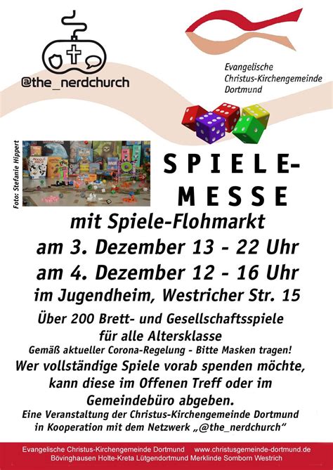 Ankündigung Nerdchurch Advents Spielemesse 2022 nerdchurch