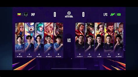 Honor Of Kings Invitational Season 2 Knockout Stage IMP Vs LPS Game 1