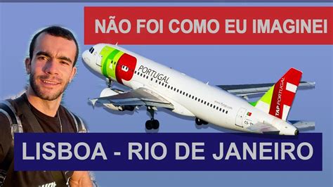 COMO É VOAR NA CLASSE ECONÔMICA DA TAP PORTUGAL DE LISBOA ATÉ O RIO