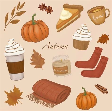 Pin By Jessica Jess♥️ On Fall Season In 2024 Fall Clip Art Cute