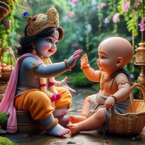 Pin On Bal Gopal Krishna In 2024 Krishna Sudama Lord Krishna Images Cute Krishna