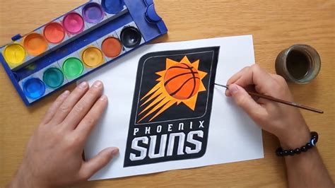 How To Draw Nba Basketball Logos