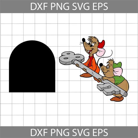 Mouse Hole Svg Princess Svg Cartoon Svg Cricut File Clipart Svg