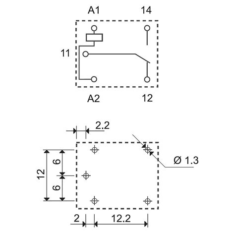 36 11 9 012 4011 FINDER Relé výkonové 12VDC 1c 10A max 250VAC 7995