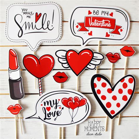 Декорации ко дню Святого Валентина купить Украина. Украшения к дню ...