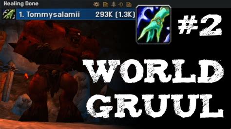 Tbc Classic 2 World Parse Resto Shaman Healer Gruul Youtube