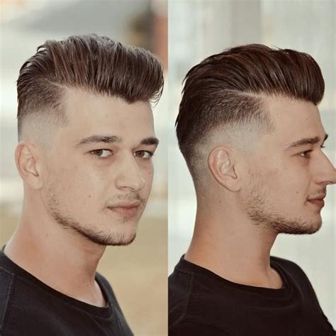 Burst Fade Haircut With Long Top Haircuts For Balding Crown Balding