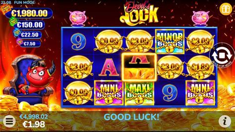 Devils Lock Slot - Good & Bad Version, Demo Play & RTP