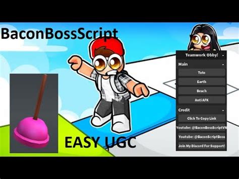 FREE UGC Teamwork Obby OP SCRIPT EASY UGC YouTube