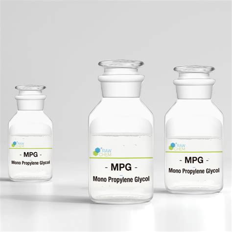 Mpg Series Mono Propylene Glycol Rawchem All For Detergent