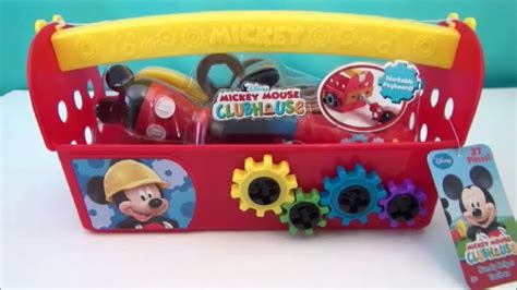 Mickey Mouse Clubhouse Handy Toolbox Playset Video Toy Review Youtube