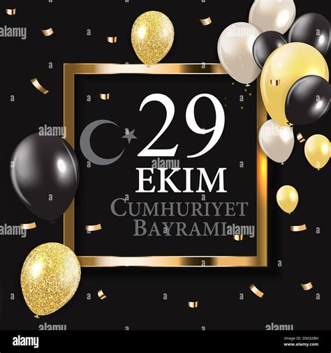 29 Ekim Cumhuriyet Bayraminiz Translation 29 October Republic Day