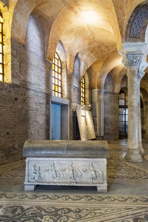 Basilica of San Vitale Interior View, Ravenna, Italy Editorial Image ...