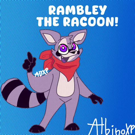 Rambley The Racoon Ibispaint