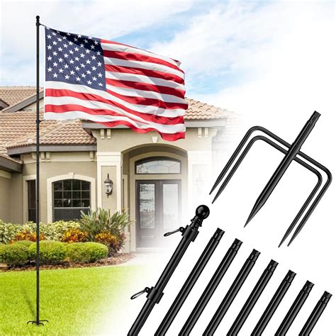 zmtech  ft flag pole  ground heavy duty flag philippines ubuy