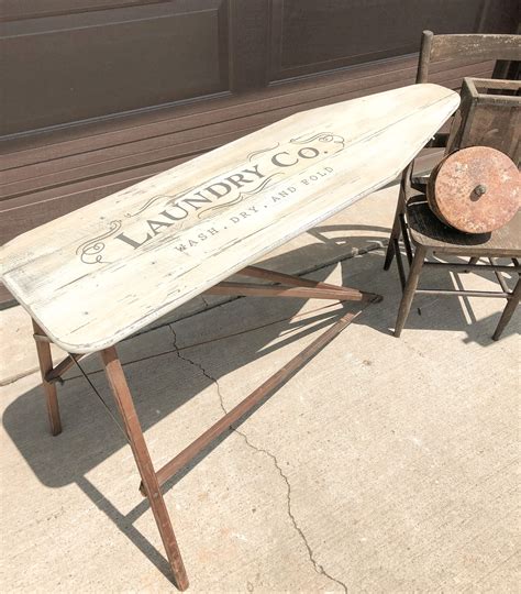 Repurposed Antique Ironing Board Antique Ironing Boards Repurposed