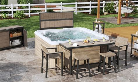 infinitree hot tub furniture florida hot tubs