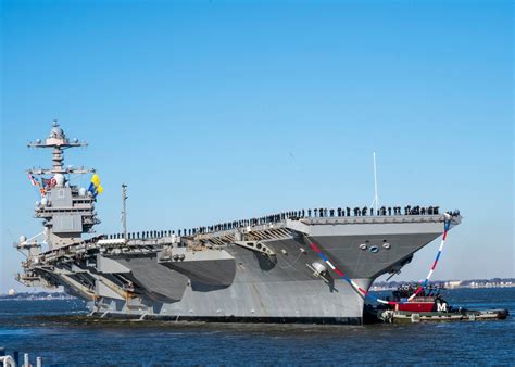 DVIDS - Images - USS Gerald R. Ford returns from deployment [Image 6 of 16]