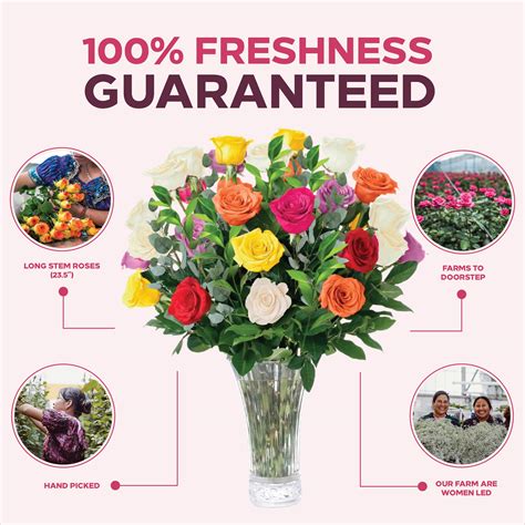 Bouquet of assorted roses – Aquarossa Farms