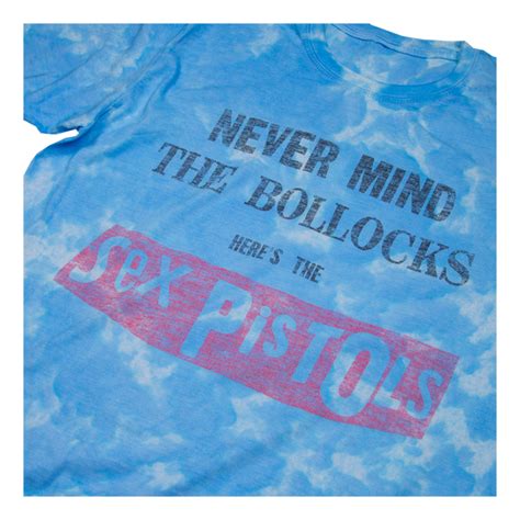 Never Mind The Bollocks Tie Dye T Shirt Sex Pistols Official Store