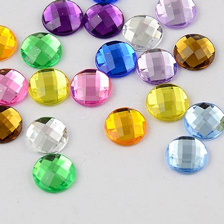 Wholesale Taiwan Acrylic Rhinestone Cabochons Jewelryandfindings